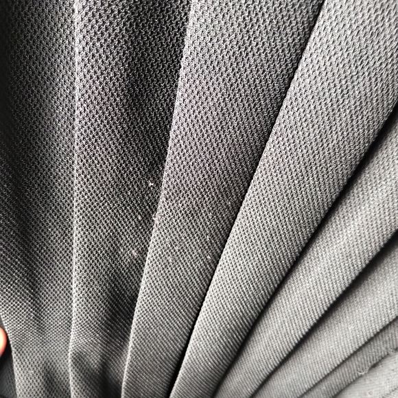 Ricki's Black Pleat Front Scuba Dress Sz 16 - Picture 6 of 7